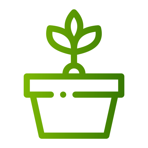 planta en maceta icono gratis