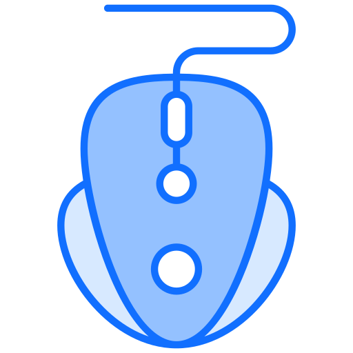 Mouse Generic Blue icon