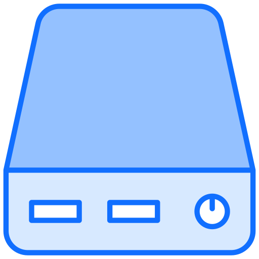 Power bank Generic Blue icon