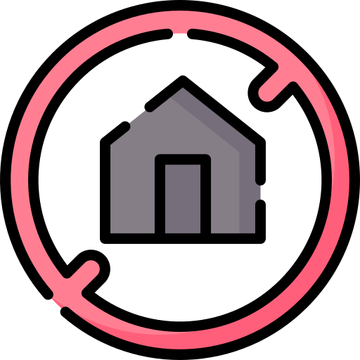 pas de maison Icône gratuit pas de maison Icône gratuit