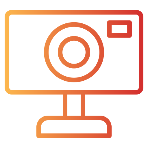 cámara web icono gratis