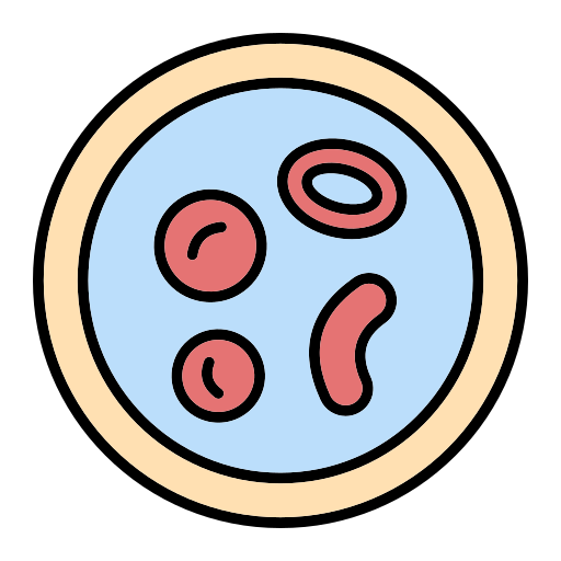 Cell Generic Outline Color icon