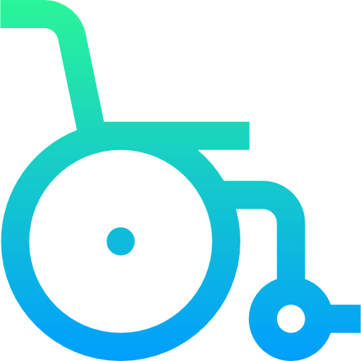 Wheelchair - free icon