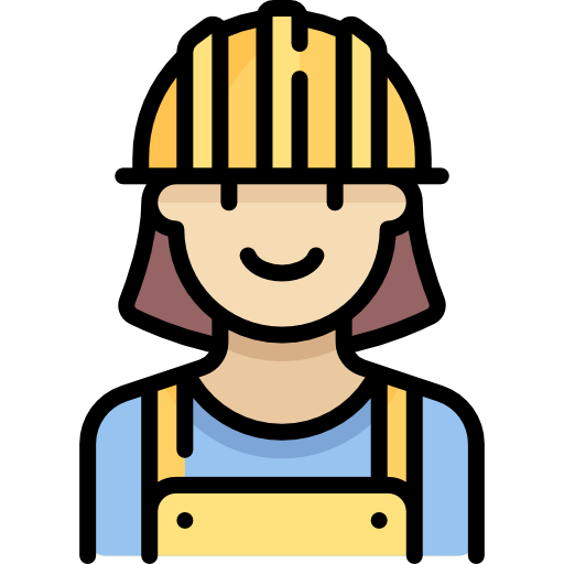 Worker Special Lineal Color Icon