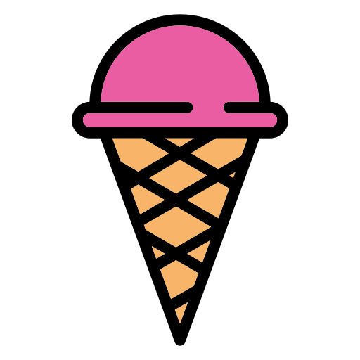 Ice cream Generic Outline Color icon