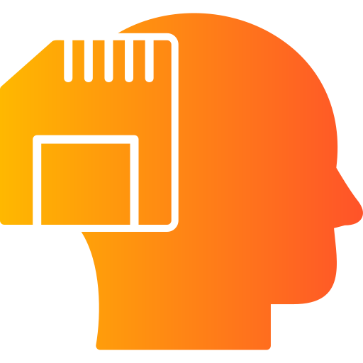 Memory Generic Flat Gradient icon