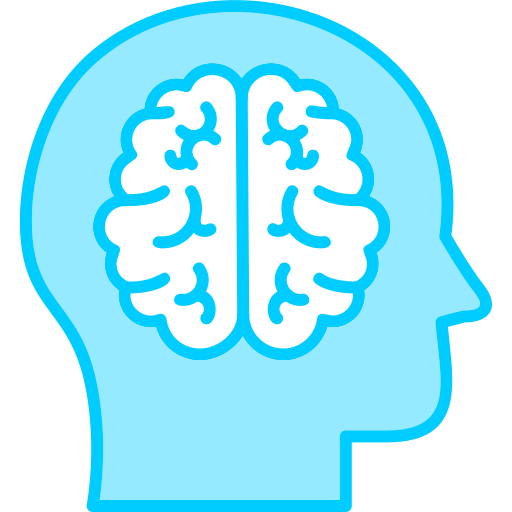 Brain Generic Blue icon