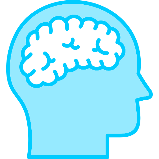 Brain Generic Blue icon