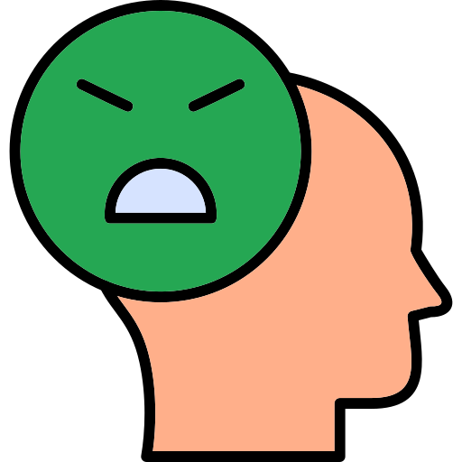 enojado icono gratis