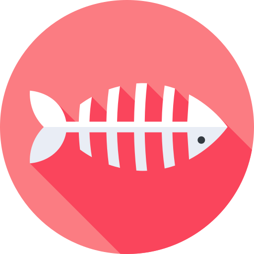 Fish Flat Circular Flat icon