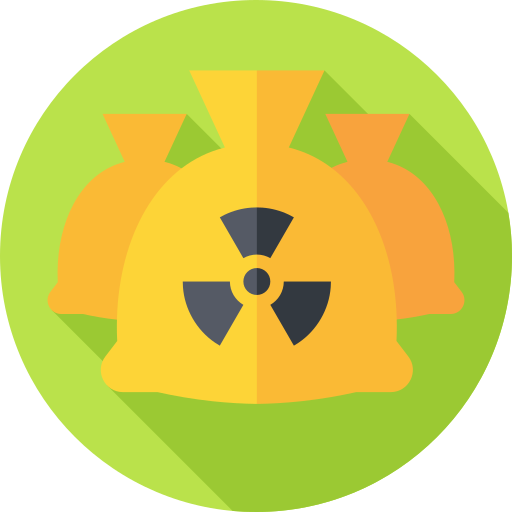 radioactivo icono gratis