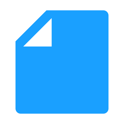 File Generic Flat icon