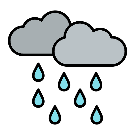 Heavy Rain - Free Weather Icons