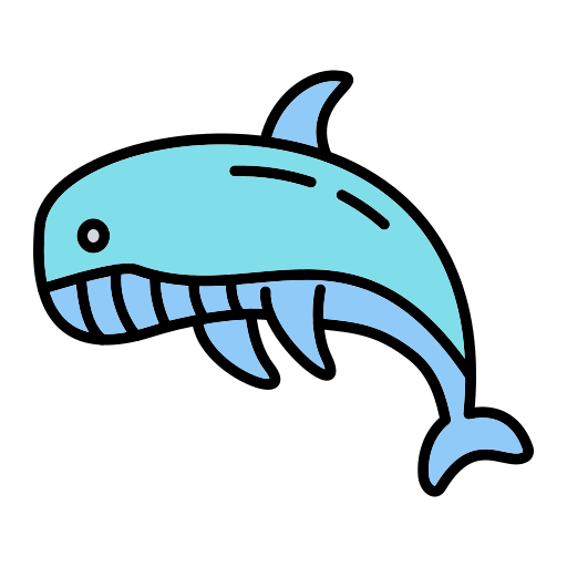 Whale free icon