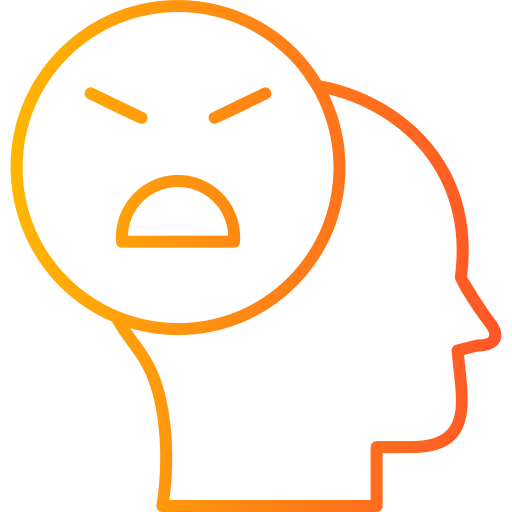 Angry free icon