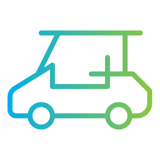 carro de golf icono gratis