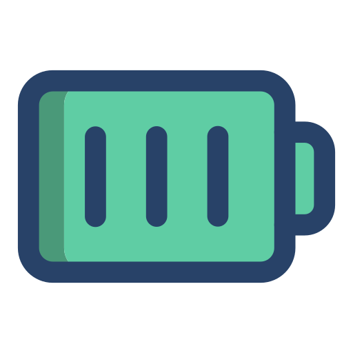 Battery Generic Outline Color icon