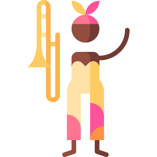 músico de jazz icono gratis