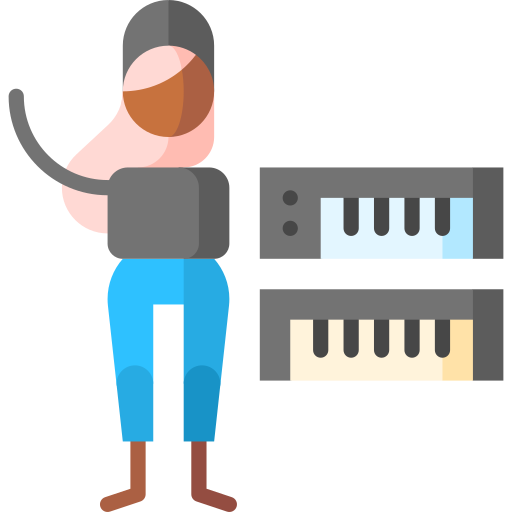 pianiste Icône gratuit pianiste Icône gratuit