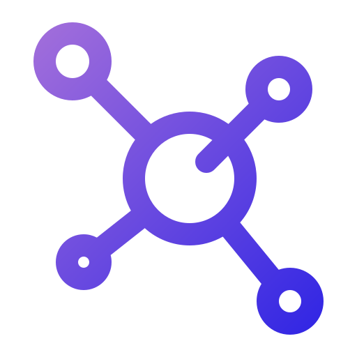 Molecule Generic Gradient icon