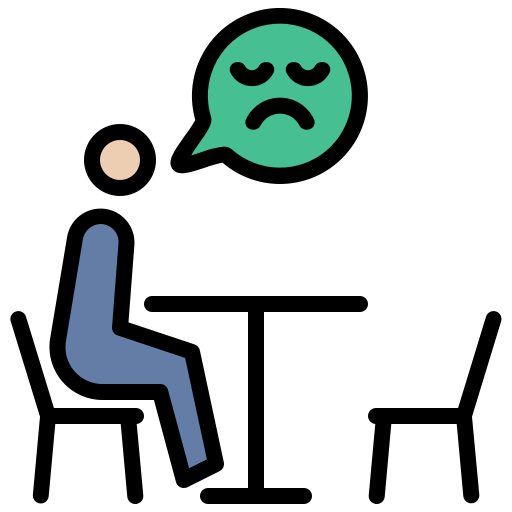 Alone free icon Alone free icon