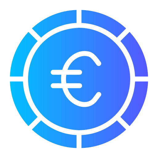 euro icono gratis