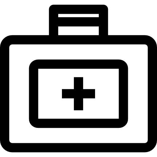 botiquín médico icono gratis