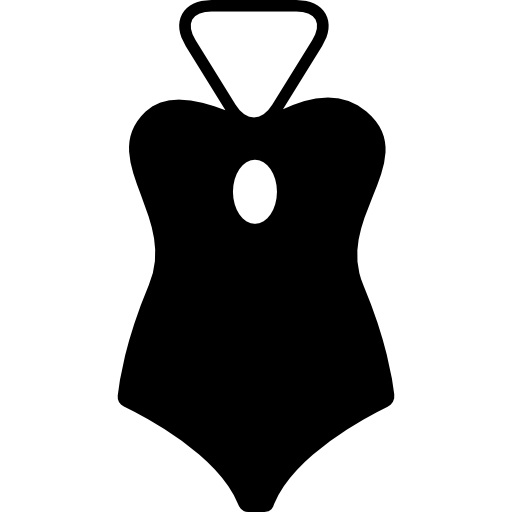 traje de baño de las mujeres icono gratis