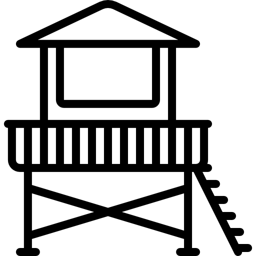 cabina de rescate icono gratis