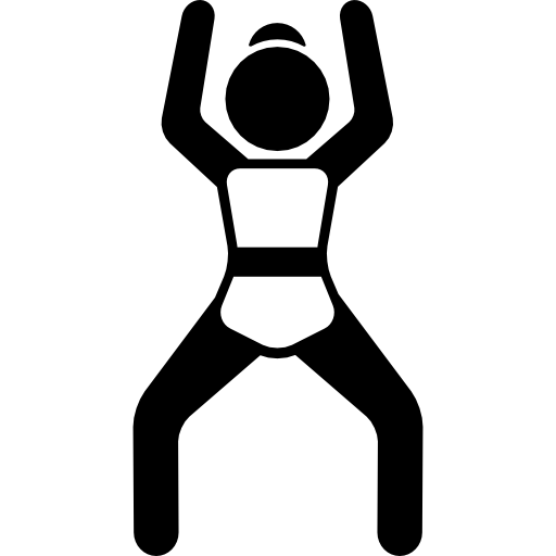 Arms Up Position - Free Sports Icons