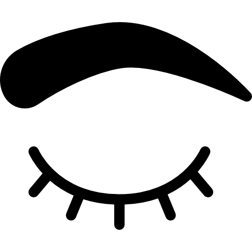 Closed Eye Icon Png