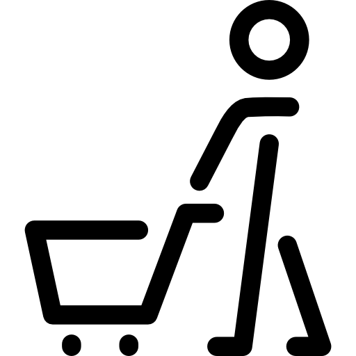 mann einkaufen kostenlos Icon