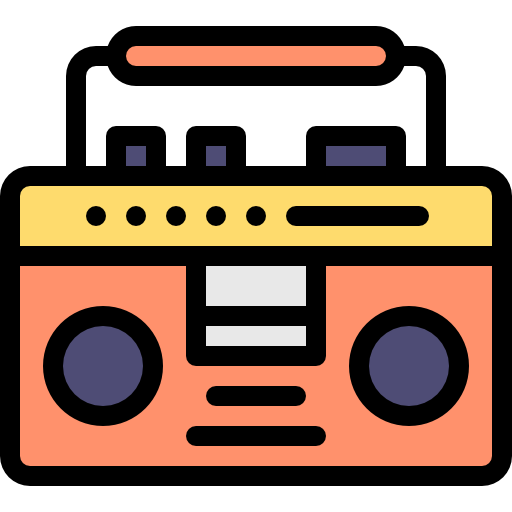 Boombox free icon Boombox free icon