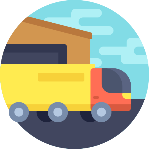 camión icono gratis