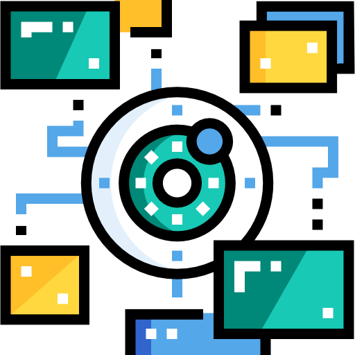 Artificial intelligence Detailed Straight Lineal color icon