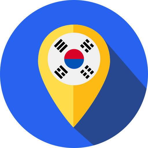 corea del sur icono gratis