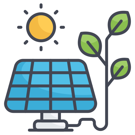 Solar power free icon Solar power free icon