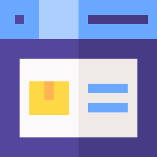 Web page Basic Straight Flat icon