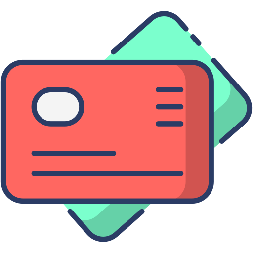 tarjetas de crédito icono gratis