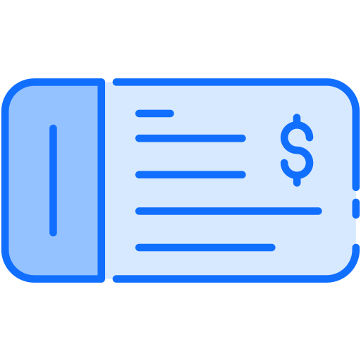 Cheque - free icon