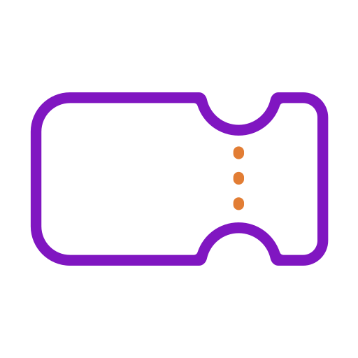 Ticket free icon Ticket free icon