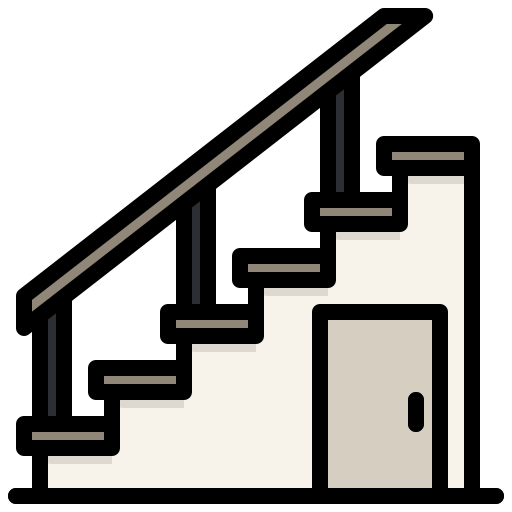 escalera icono gratis