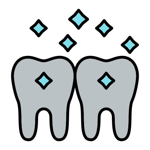 limpieza dental icono gratis