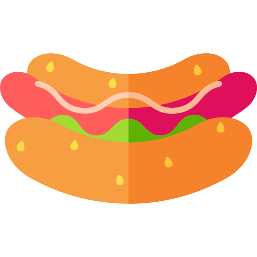 Hot dog free icon Hot dog free icon