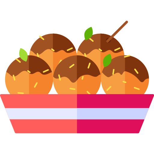 takoyaki icono gratis