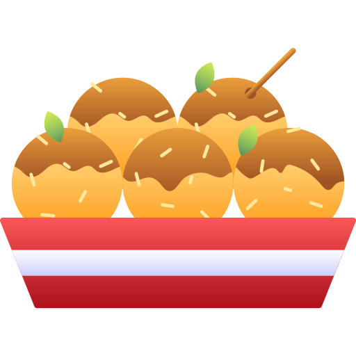 takoyaki icono gratis