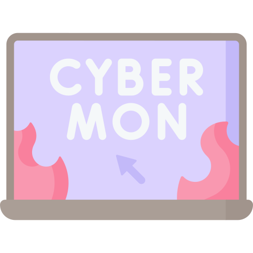 cyber monday icono gratis