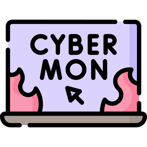 cyber monday icono gratis