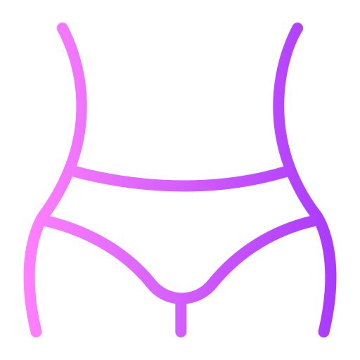 Waist Generic Gradient icon