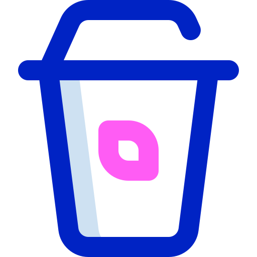 vaso de papel icono gratis